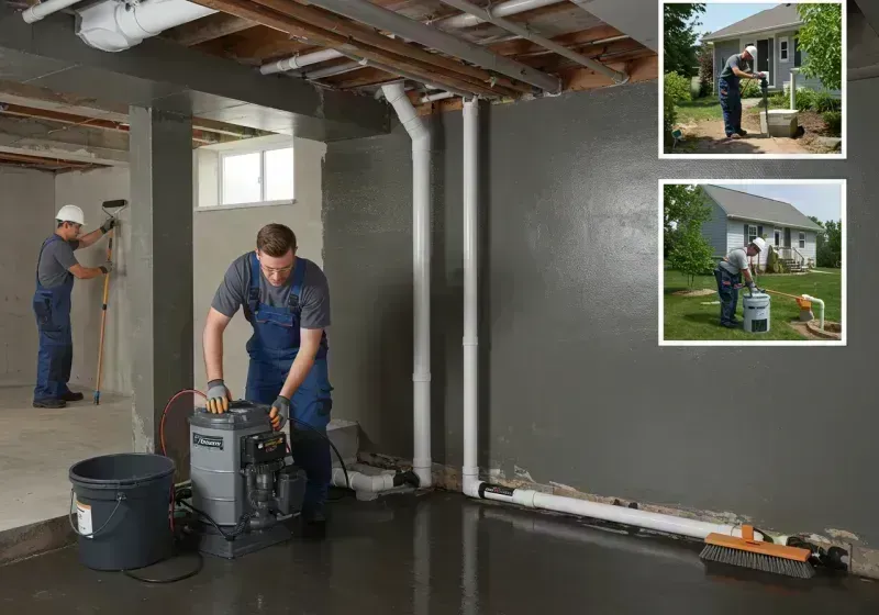 Basement Waterproofing and Flood Prevention process in Constantine, MI